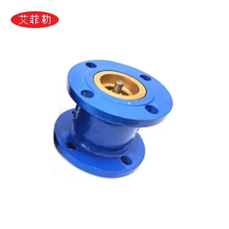 艾菲勒 单向逆止阀 HC41X-16C DN250 碳钢体焊接水管水泵法兰单向消音立式逆止阀