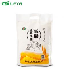 乐丫 石磨小麦粉塑包2500g全麦面粉