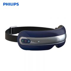 飞利浦（PHILIPS） PPM7202E 眼部按摩仪 MS脉冲气囊点振热敷多功能眼部疲劳按摩器