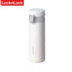 乐扣乐扣（LOCK&LOCK） 憧憬弹跳保温杯316不锈钢男女学生随手水杯子450ML白色LHC3240WHT
