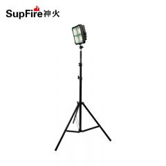 神火（SupFire）投光灯户外充电工作灯LED应急照明 FS30带伸缩支架【30W-6000mAh】