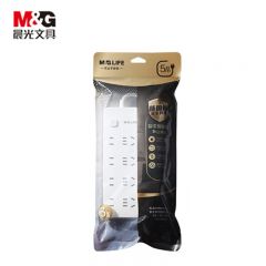 晨光 延长线插座8位(5孔+2孔)5米AEA986A2 白色