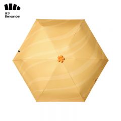 蕉下（beneunder） 防紫外线五折黑胶晴雨伞防晒伞太阳伞绿植沙丘海