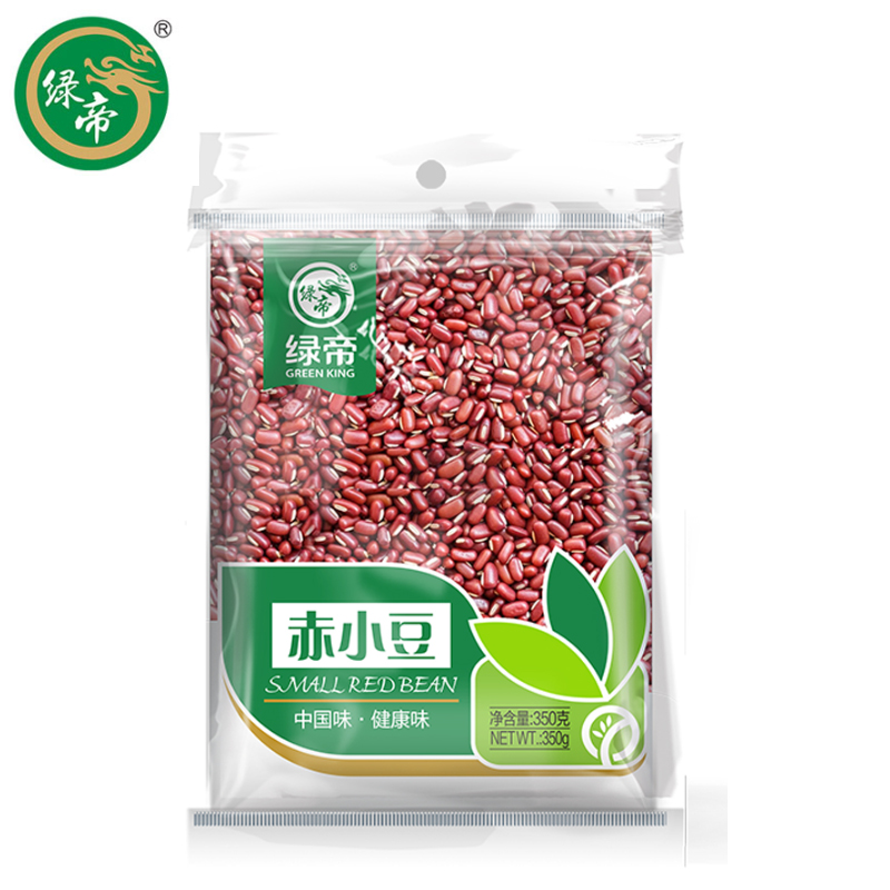 绿帝 红豆薏米赤豆粥杂粮五谷粗粮东北黑龙江 赤小豆350g