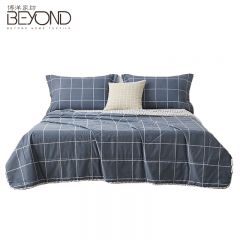 博洋家纺（BEYOND HOME TEXTILE） 全棉夏凉被抑菌100%纯棉夏被可水洗空调被夏天用薄被子格爵150*210cm