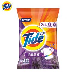 汰渍  二合一淡雅薰香强效去渍持久留香大规格护色洗衣粉 薰衣草1kg