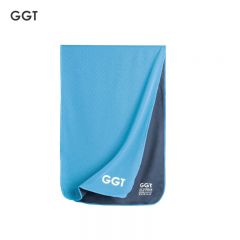 GGT 日本冷感运动毛巾跑步便携速干健身凉爽巾羽毛球腕巾瑜伽擦汗巾琉璃色30*100cm