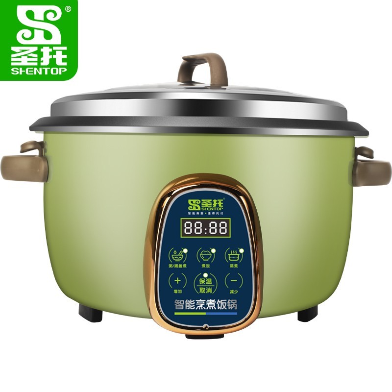圣托（Shentop） 10L智能电饭锅 大号家用煮饭神器 饭店餐厅食堂米饭锅 DKA01