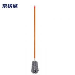 京铁诚 木杆棉线拖把 15cm-铁头物业学校老式拖把棉线尘推