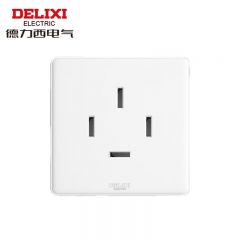 德力西电气 QSE86Z25 CD815系列一位25A三相四线插座 插座面板电工电料家用开关