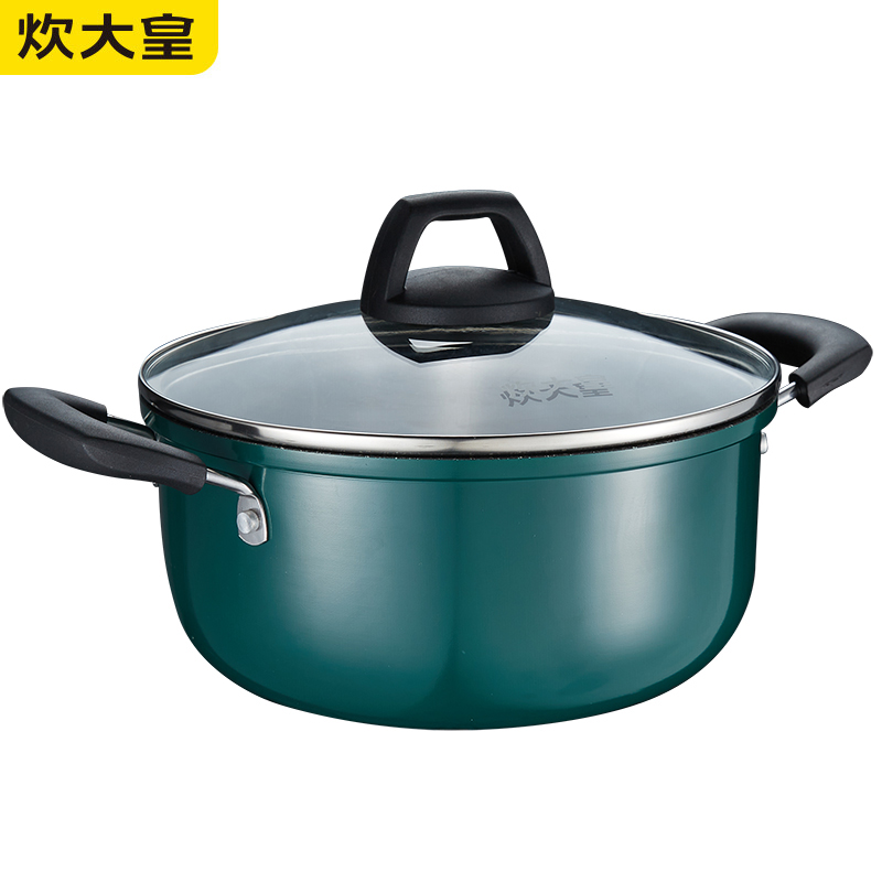 炊大皇（COOKER KING） 汤锅不粘锅 22cm 电磁炉燃气灶通用 BG22SP