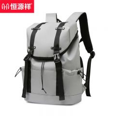 恒源祥   多功能时尚经典双肩包 灰色