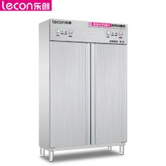 乐创（lecon） 商用消毒柜 高温热风循环 立式双门快餐盘架900L大容量厨具餐具 LC-J-XD910D