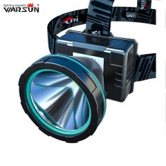 Warsun 沃尔森W68头灯超长续航LED夜钓强光充电超亮头戴式电筒防水矿灯钓鱼