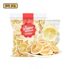 贡苑 花草茶 大片实惠装无添加糖烘干柠檬干Vc茶 纯柠檬片干500g