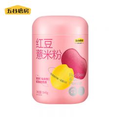 五谷磨房 红豆薏米粉546g 即食速食营养早餐代餐粉即食速溶粗粮粉健康谷物粉