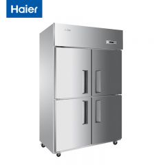 海尔（Haier） SL-1050D4商用厨房冰箱全冷冻全铜全钢四门四开门大容量酒店饭店餐厅食堂保鲜不锈钢