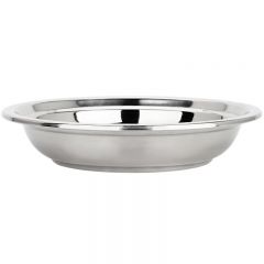 美厨（MAXCOOK） 不锈钢盘碟盆碟 304不锈钢 加厚 24cm MCWA-PD24