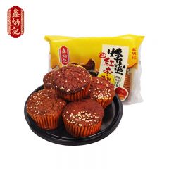 鑫炳记 蜂蜜枣糕220g*6袋 山西特产蜂蜜红枣糕办公室休闲零食早餐下午茶甜品点心