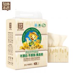 泉林本色  不漂白无尘屑健康亲肤简洁装家用卫生纸 2层170抽3包