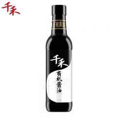 千禾 有机酱油500ml酱油特级生抽有机认证酿造酱油零添加生抽家用佐餐提鲜
