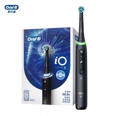 欧乐B（ORAL-B） 成人电动牙刷成人 iO5智能磁波刷 iO系列圆头微震科技 深度清洁情侣送礼生日礼物结婚礼物送新人