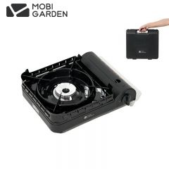 牧高笛（MOBIGARDEN） 美宴大号卡式炉3.5KW户外露营野炊燃气炉便携式防风卡式炉曜石黑