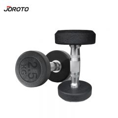 捷瑞特（JOROTO） 美国品牌环保包胶哑铃男士手铃家用健身器材J-YLYT25 2.5公斤一对