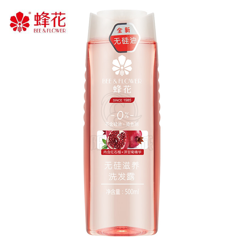 蜂花（BEE&FLOWER） 石榴滋养洗发露500ml/瓶舒爽保湿
