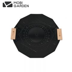 牧高笛（MOBIGARDEN） 极宴煎盘户外露营野炊烤肉工具盘家用多边形铝合金烤盘煎盘38