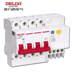 德力西电气 漏电保护断路器 DZ47sLE 4P D 63A DZ47SLEN4D63 （个）