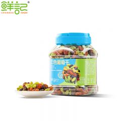 鲜记 三色葡萄干428g/罐 蜜饯果干休闲零食