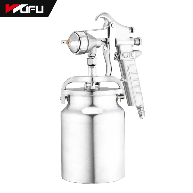 五福（WUFU）  乳胶漆喷涂工具油漆气动喷枪 汽车钣金工具 PQ-2下壶（2.0mm)