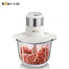 小熊（Bear） 绞肉机家用 绞馅机 电动多功能料理搅拌机打肉机饺子肉馅蒜蓉机 搅肉机QSJ-C03A1 2L