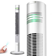 艾美特（AIRMATE）家用塔扇立式电风扇定时摇头落地扇卧室客厅办公风扇遥控机械电扇 遥控款FT46R