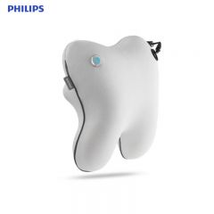 飞利浦（PHILIPS） PPM3101BGY/93 腰部按摩器 按摩垫靠垫肩颈腰背按摩器热敷靠背腿部按摩仪