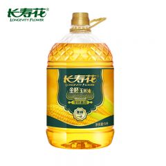 长寿花 金胚玉米油5L非转基因物理压榨一级食用油烘焙油清香植物油（偏远地区加运费）