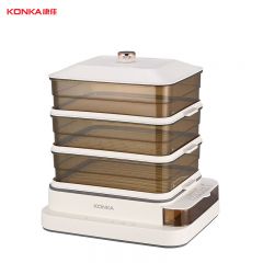 康佳（KONKA） KDZL-1680-M电蒸锅可预约大容量多功能锅家用多层早餐蒸蛋蒸包子蒸锅