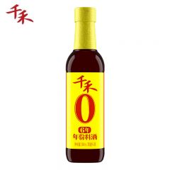 千禾 料酒腥解膻炖肉家用调味品不使用添加剂 6年年份料酒500mL
