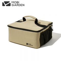 牧高笛（MOBIGARDEN） 卡式炉收纳袋户外露营大容量储物袋便携多用途卡式炉收纳袋帆木色