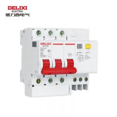 德力西电气 空气开关 漏电保护器 小型断路器 DZ47sLE 3P C型 63A 50mA DZ47SLEN3C63R50