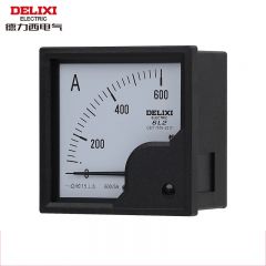 德力西电气 模拟指示电测量仪表 电流表 6L2-600/5