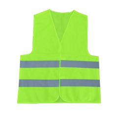 东消   反光背心 反光衣 荧光绿色汽车交通安全警示马甲带反光条 环卫施工执勤骑行安全服