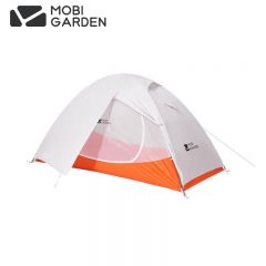 牧高笛（MOBIGARDEN） NX23561018冷山UL2户外轻量露营超轻徒步野营帐篷双人帐篷月光白