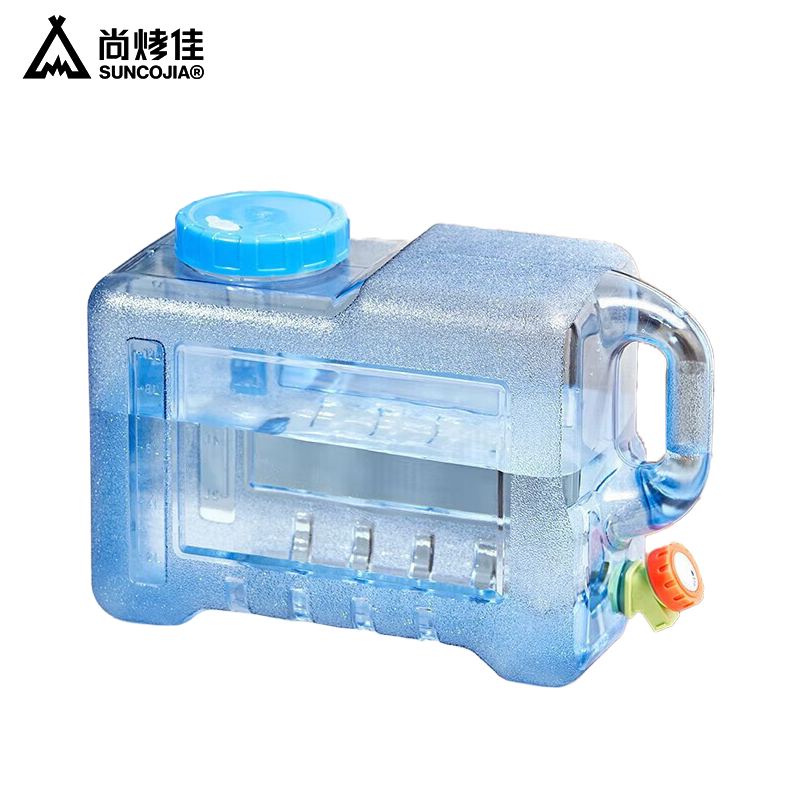 尚烤佳（Suncojia） SKJ-228纯净水桶家用储水桶户外饮用水桶广口水桶车载水桶带水龙头12L