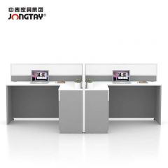 中泰  J-PU24-15TB2办公家具职员办公桌椅组合屏风工位简约财务双人位隔断办公卡位3040W×1520D×1100H