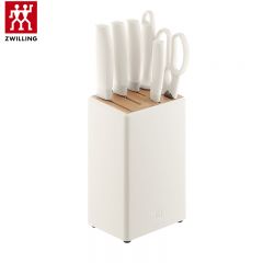 双立人（ZWILLING） 1032837刀具套装钛金抗菌NowPro菜刀水果刀砍骨刀剪刀切菜刀厨具7件套