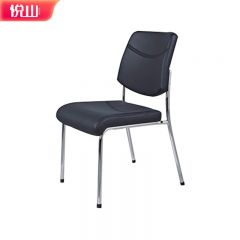 悦山 会议椅简约办公椅洽谈培训椅无扶手靠背椅子460*460*860