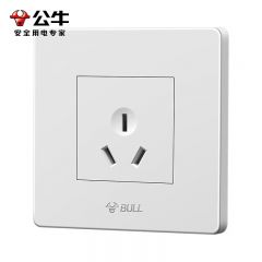 公牛（BULL） 墙壁插座 G07系列 10A三孔墙壁插座 86型面板G07Z103 白色 暗装