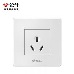 公牛（BULL） 开关插座 G07系列 三孔16A插座空调插座86型面板G07Z104 白色